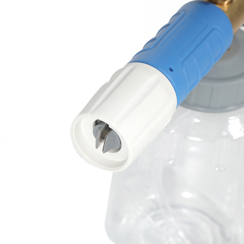 Sektorformet høytrykksbilvask PA skumpotte