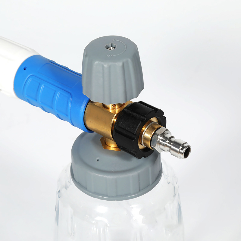 Sektorformet høytrykksbilvask PA skumpotte