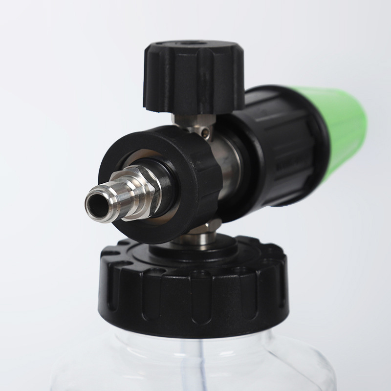 Høytrykk bilvaskjusterbar skumpotte