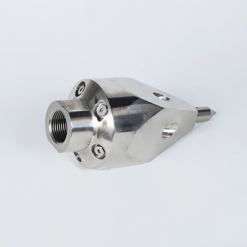 Rengjøring av høyt trykk og ublokkerende roterende dyse