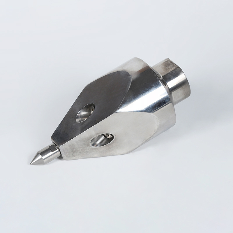 Rengjøring av høyt trykk og ublokkerende roterende dyse