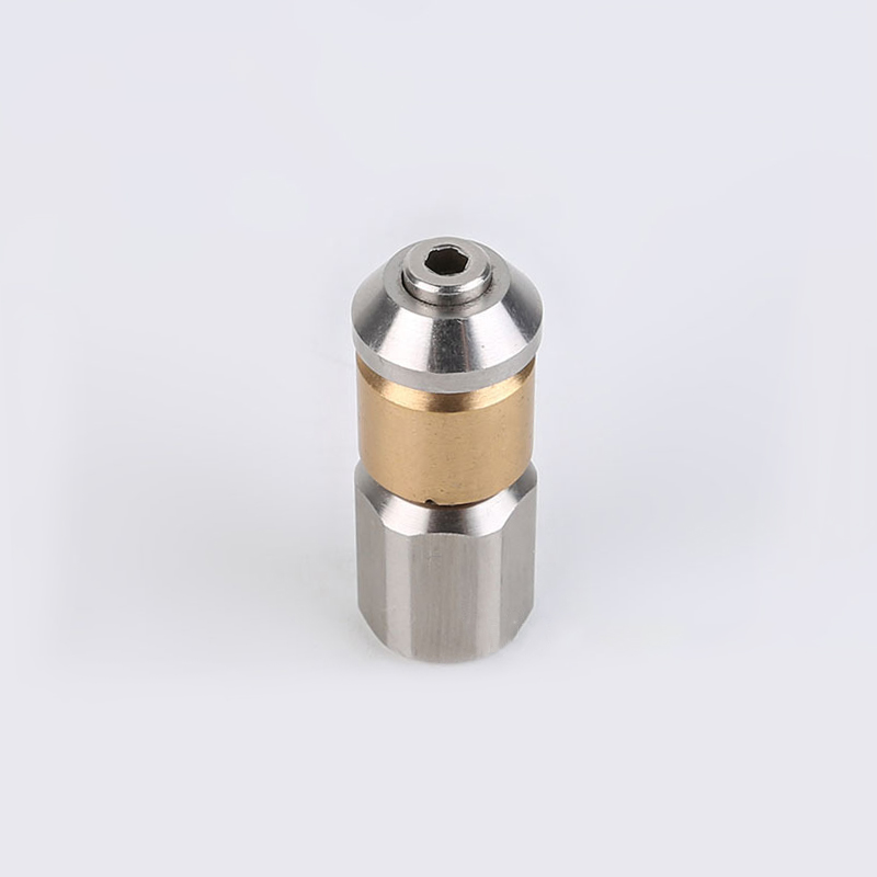 Rengjøringsmaskin 1/8 rotasjon av blokkerende dyse