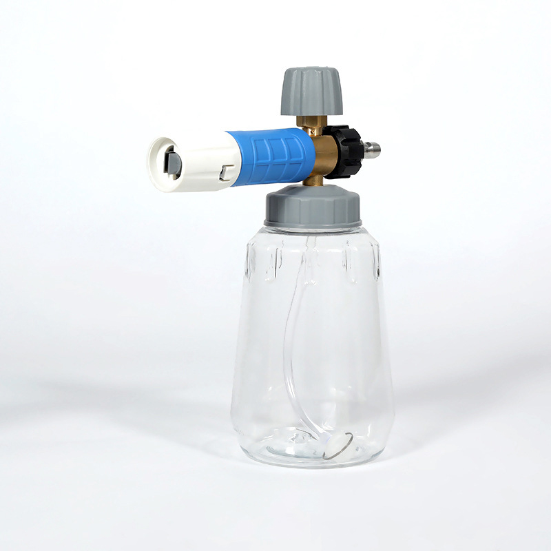 Kommersielt høyt trykk Gjennomsiktig bilvask PA Pot stor munnskumpotte