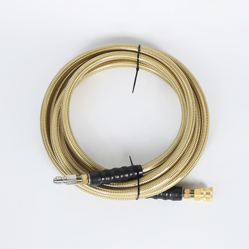 Rustfritt stål metall hybrid flettet høyt trykkslange