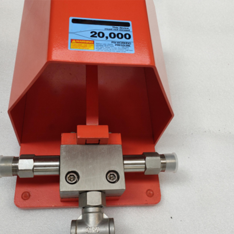 Ultrahøy trykk overløp av fotventilen